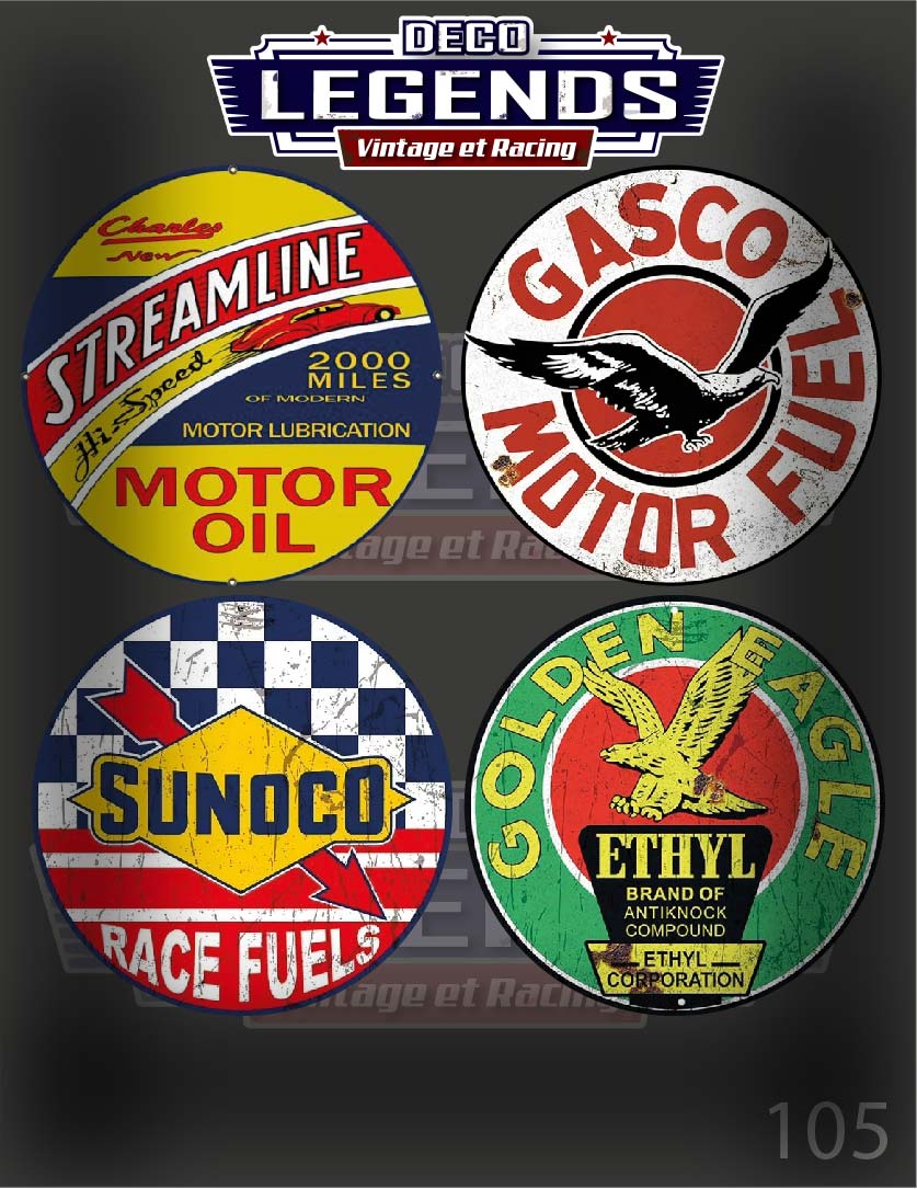 Stickers X4 Motor Sunoco