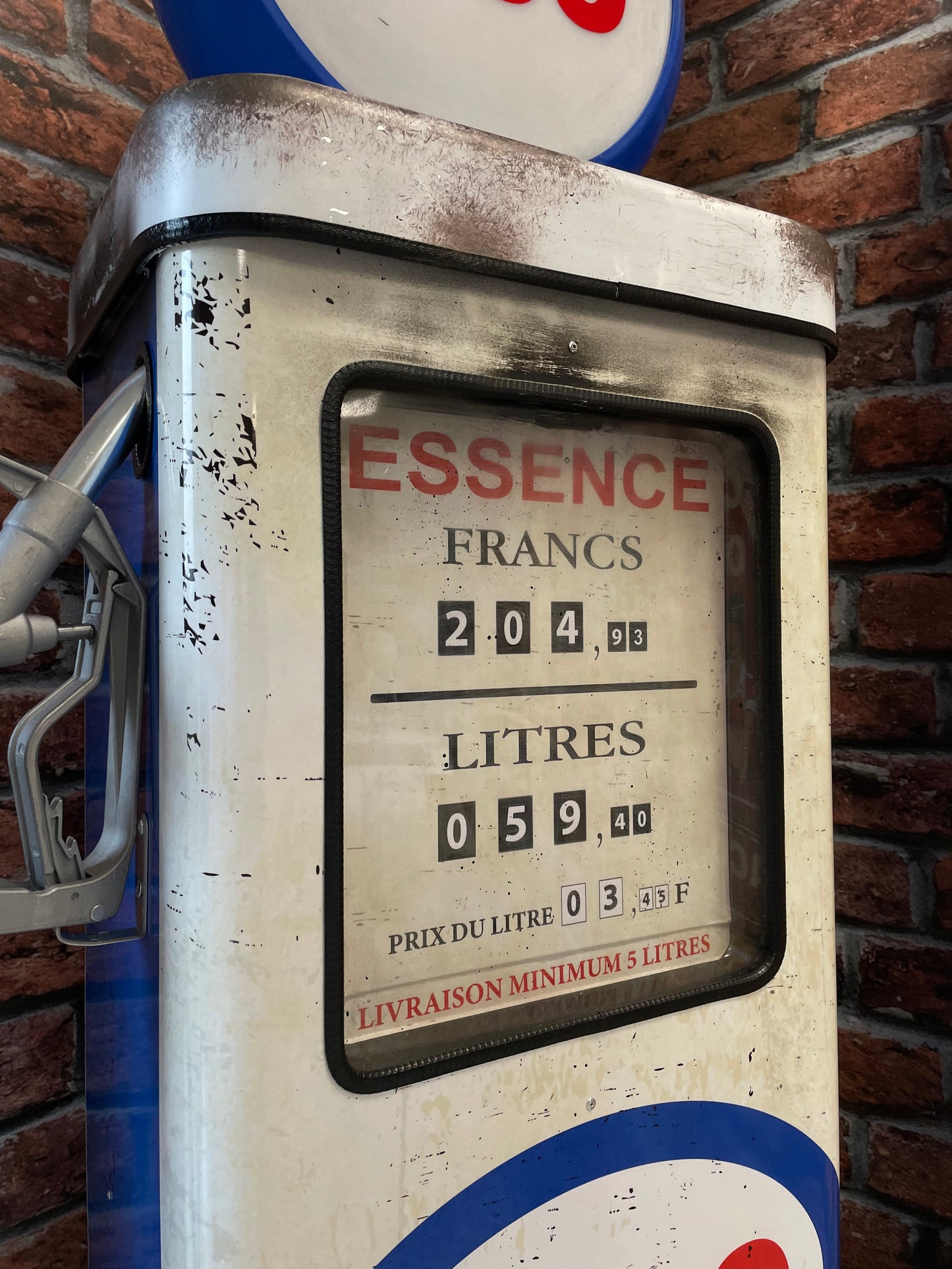 Pompe à essence esso 175cm