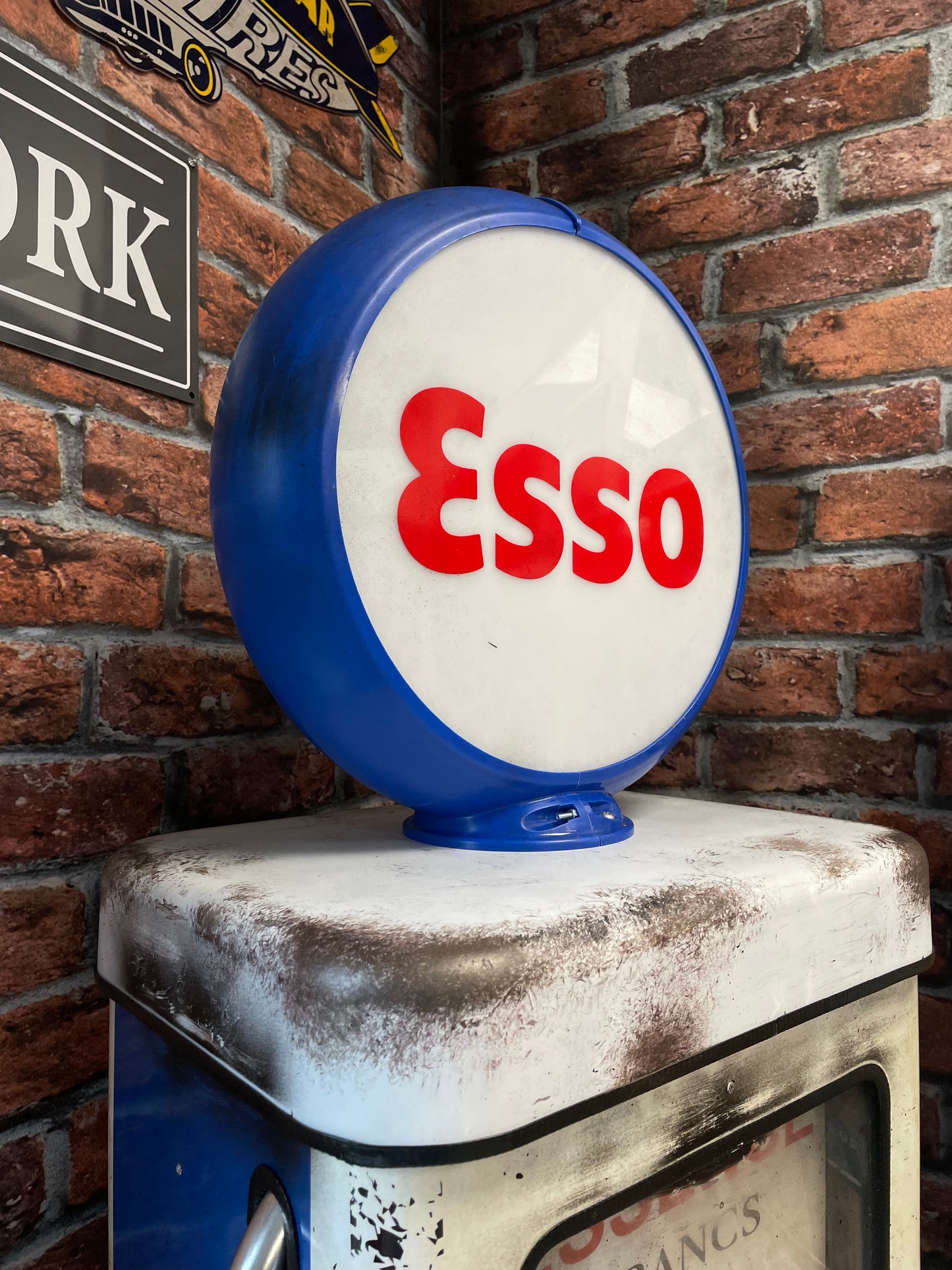 Pompe à essence esso 175cm