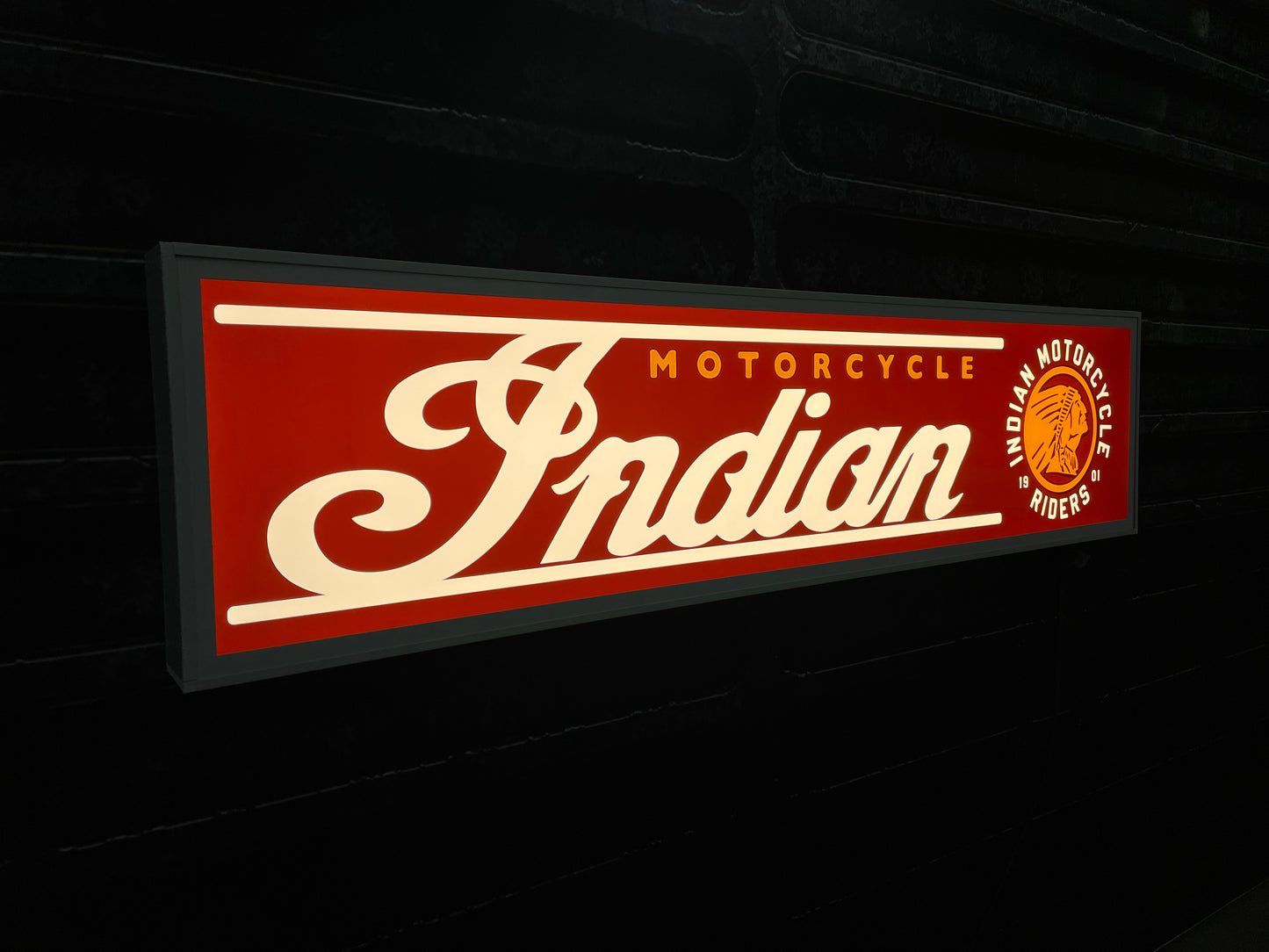 Enseigne lumineuse Indian
