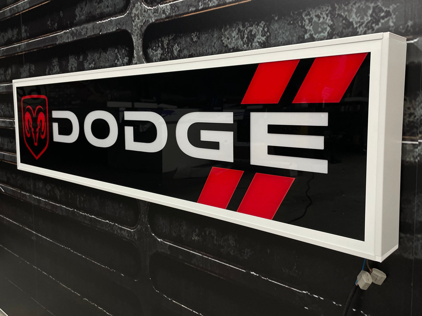 Enseigne lumineuse Dodge
