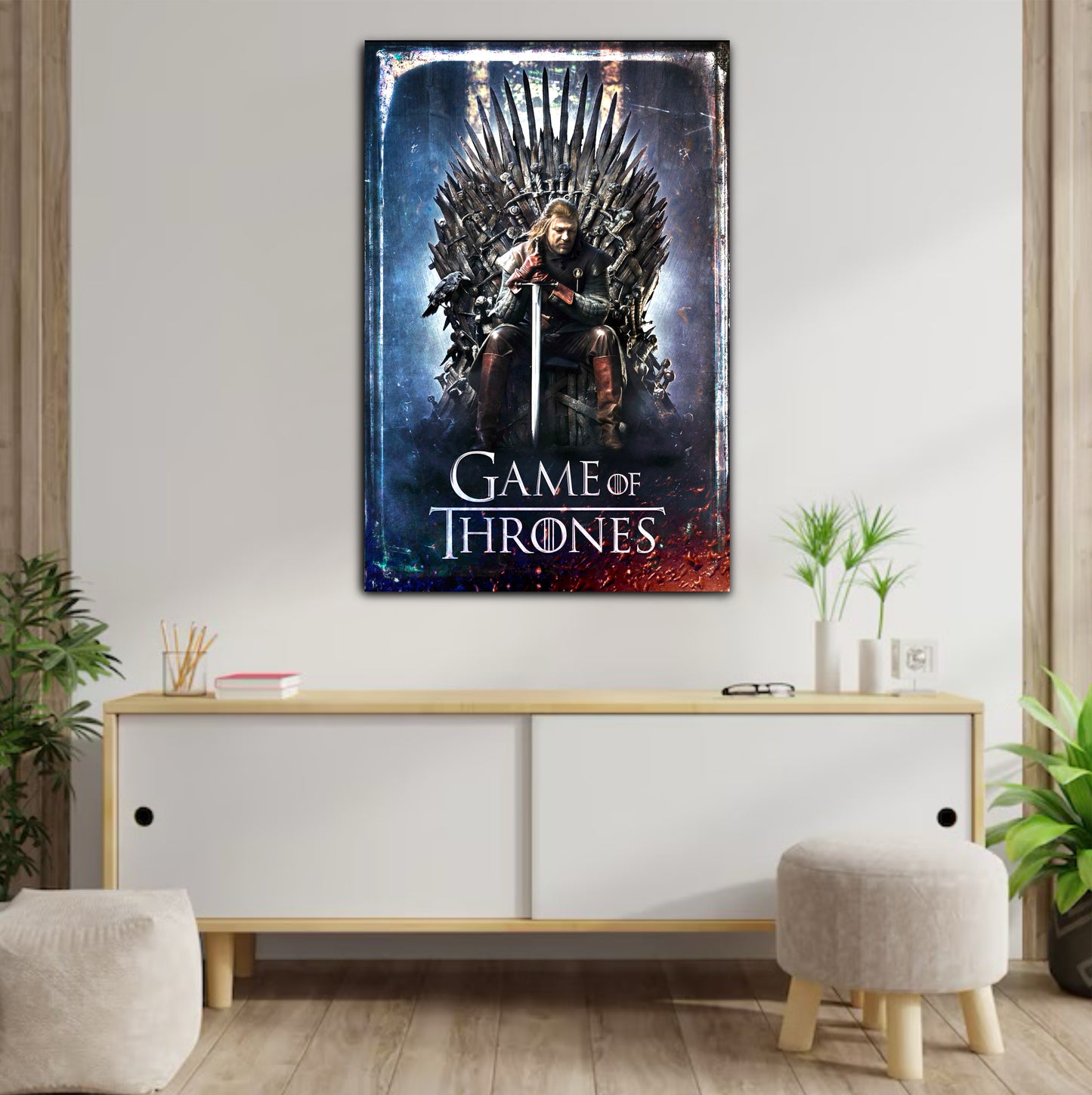 Décoration tableau pop art Game of Thrones GOT