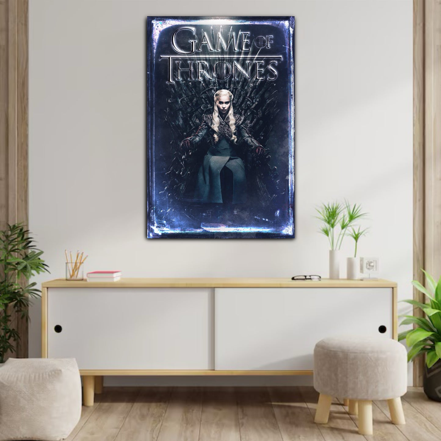 Décoration tableau pop art Game of Thrones GOT