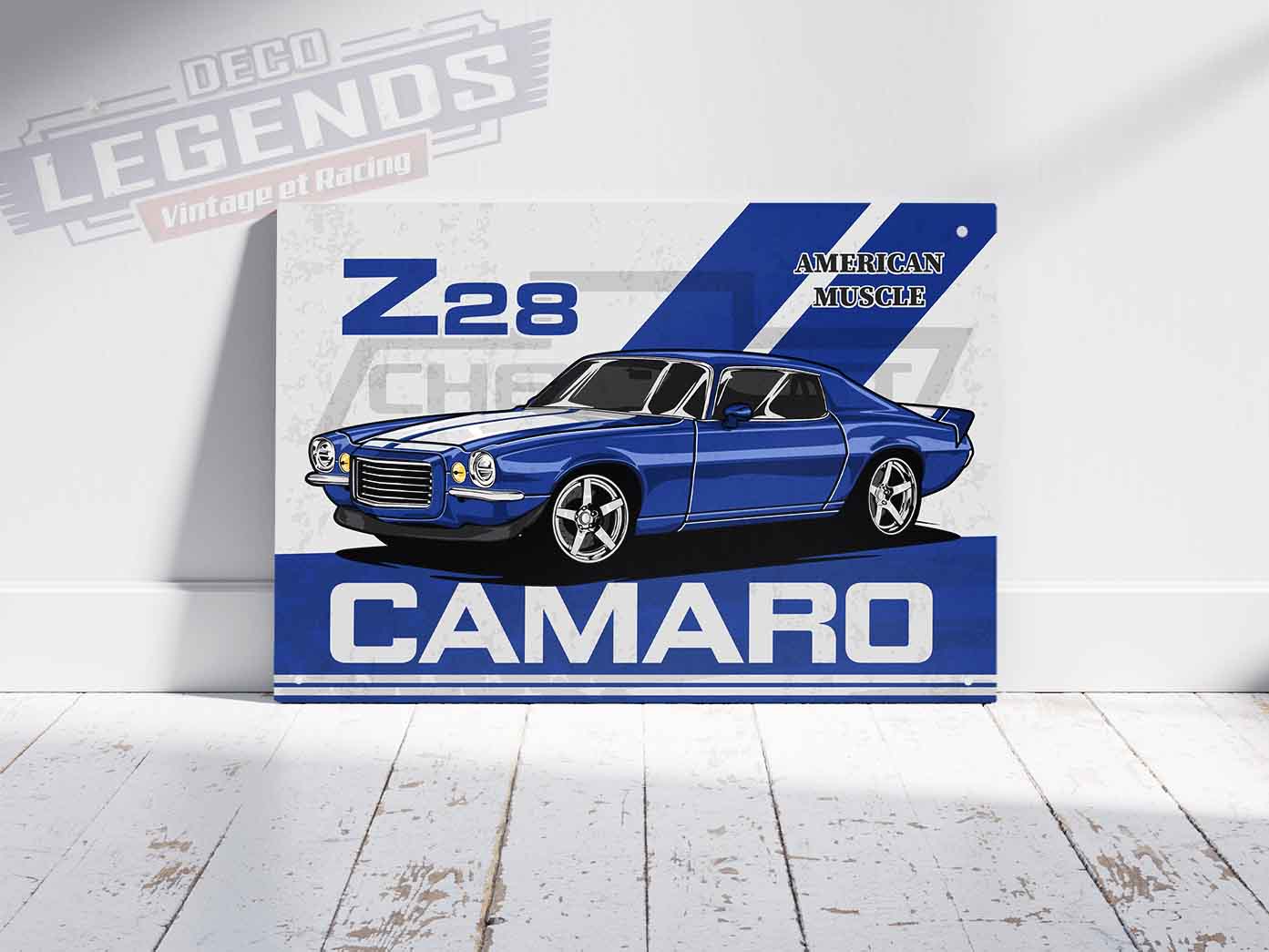 Plaque déco Chevrolet Camaro Z28