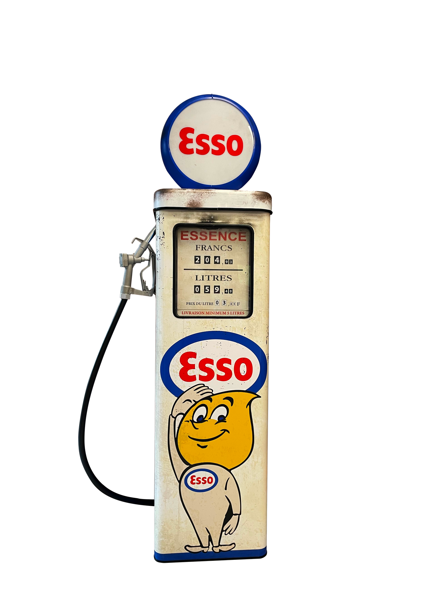 Pompe à essence esso 175cm
