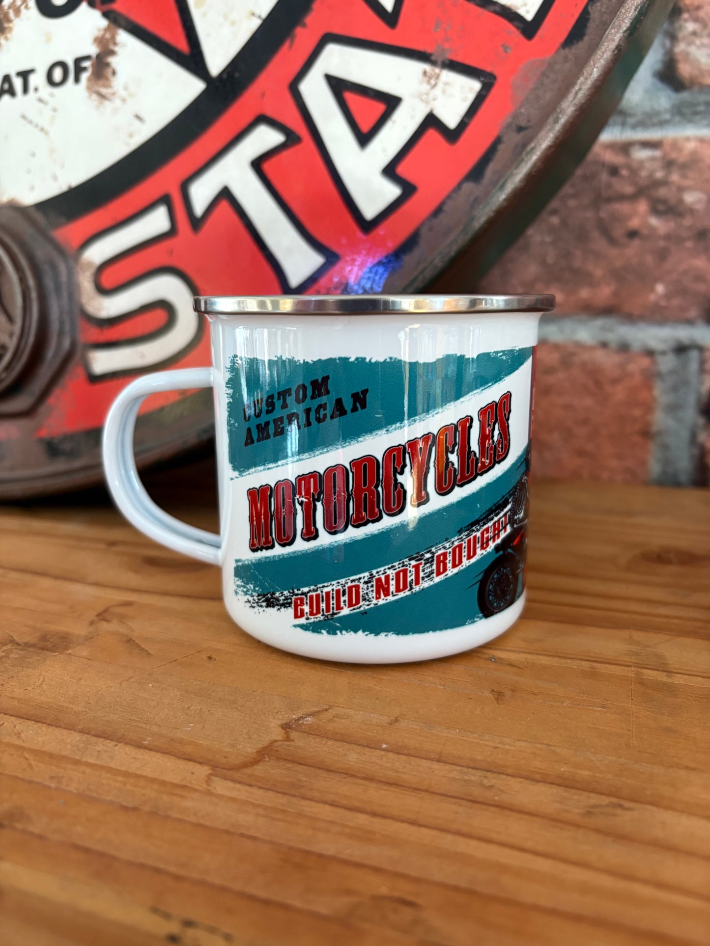 Mug émaillé MOTORCYCLES