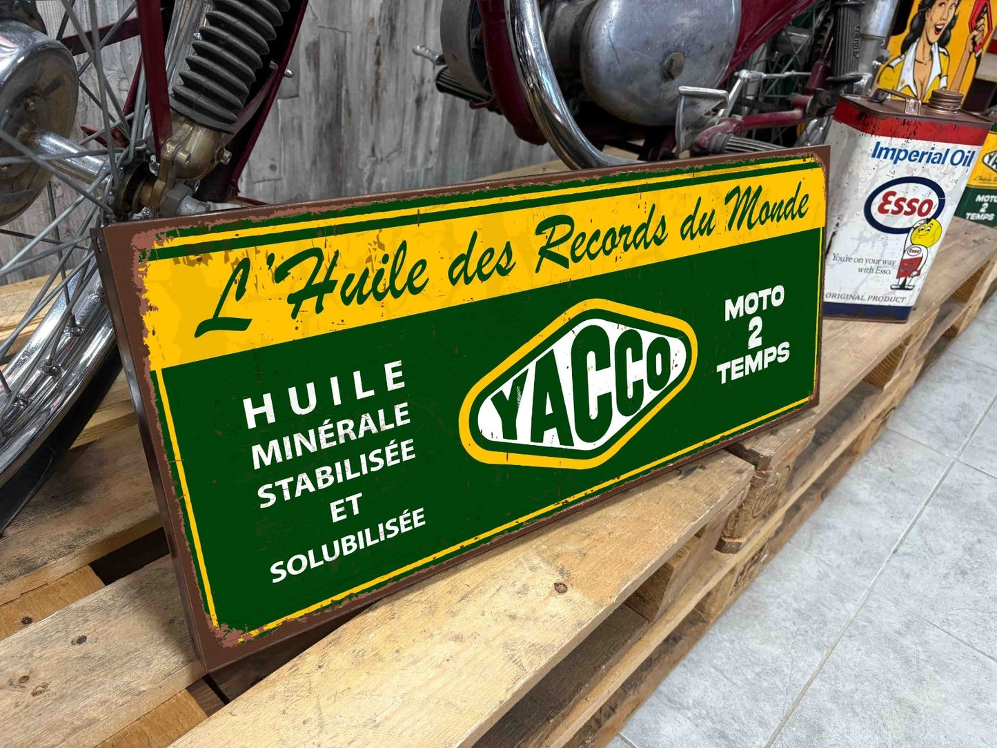 Plaque tôle Yacco
