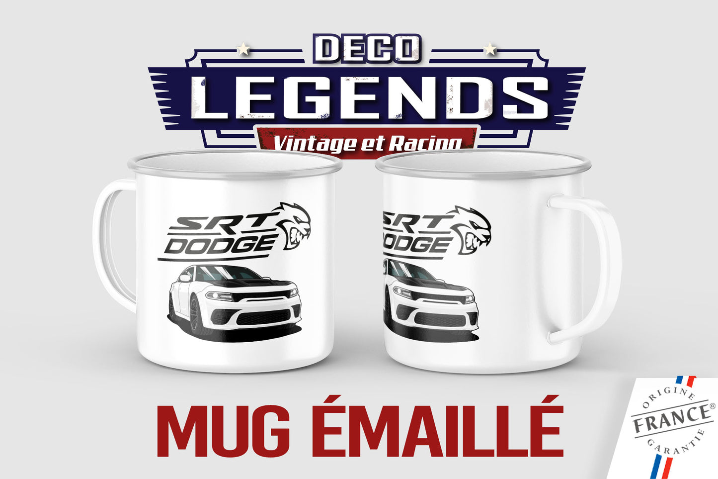 Mug émaillé Charger