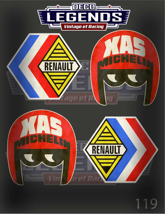 Stickers X4 Renault Michelin