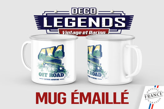 Mug émaillé 4x4 Off Road