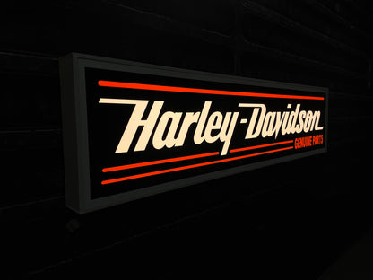 Enseigne lumineuse Harley Davidson