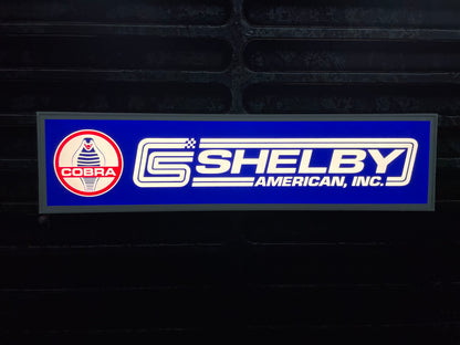 Enseigne lumineuse Shelby