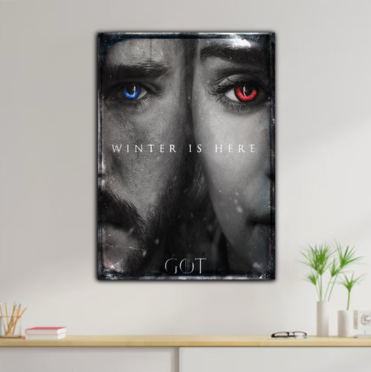 Décoration tableau pop art Game of Thrones GOT