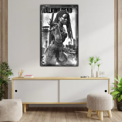 Décoration tableau pop art The Walking Dead TWD