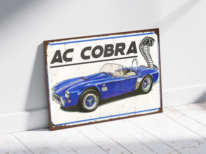 Plaque déco Ac Cobra 427