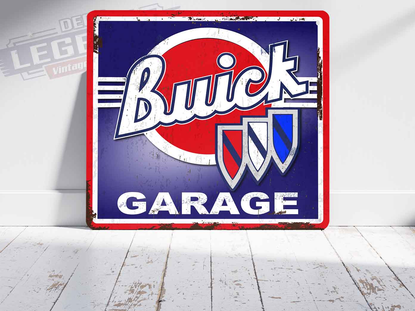 Plaque déco Buick Garage