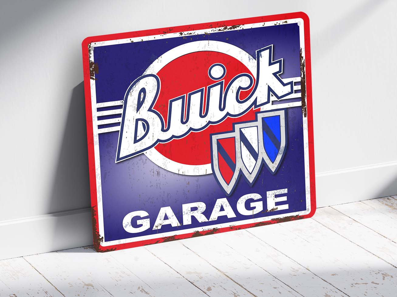 Plaque déco Buick Garage