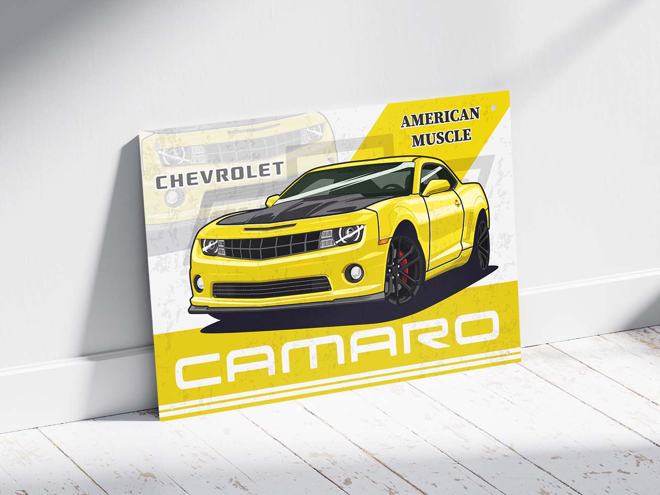 Plaque déco Chevrolet Camaro