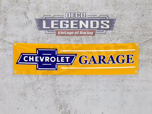 Banderole Chevrolet garage