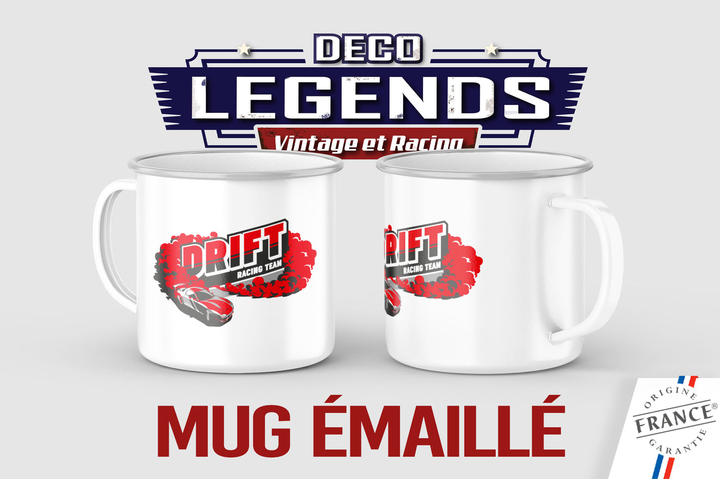 Mug émaillé Drift