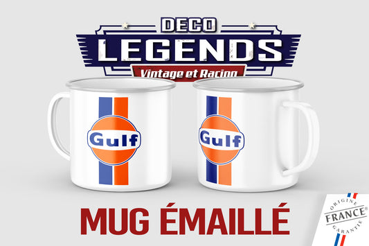 Mug émaillé Gulf