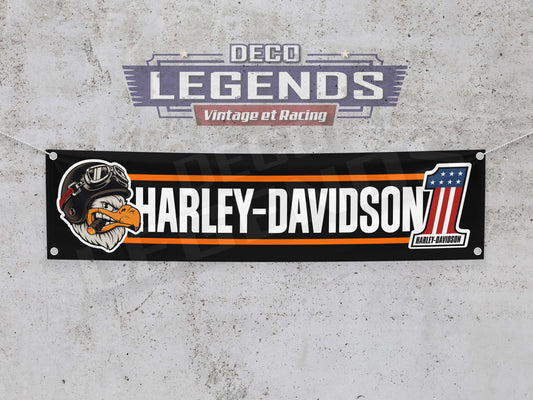 Banderole Harley biker