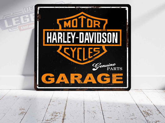 Plaque déco Harley-Davidson