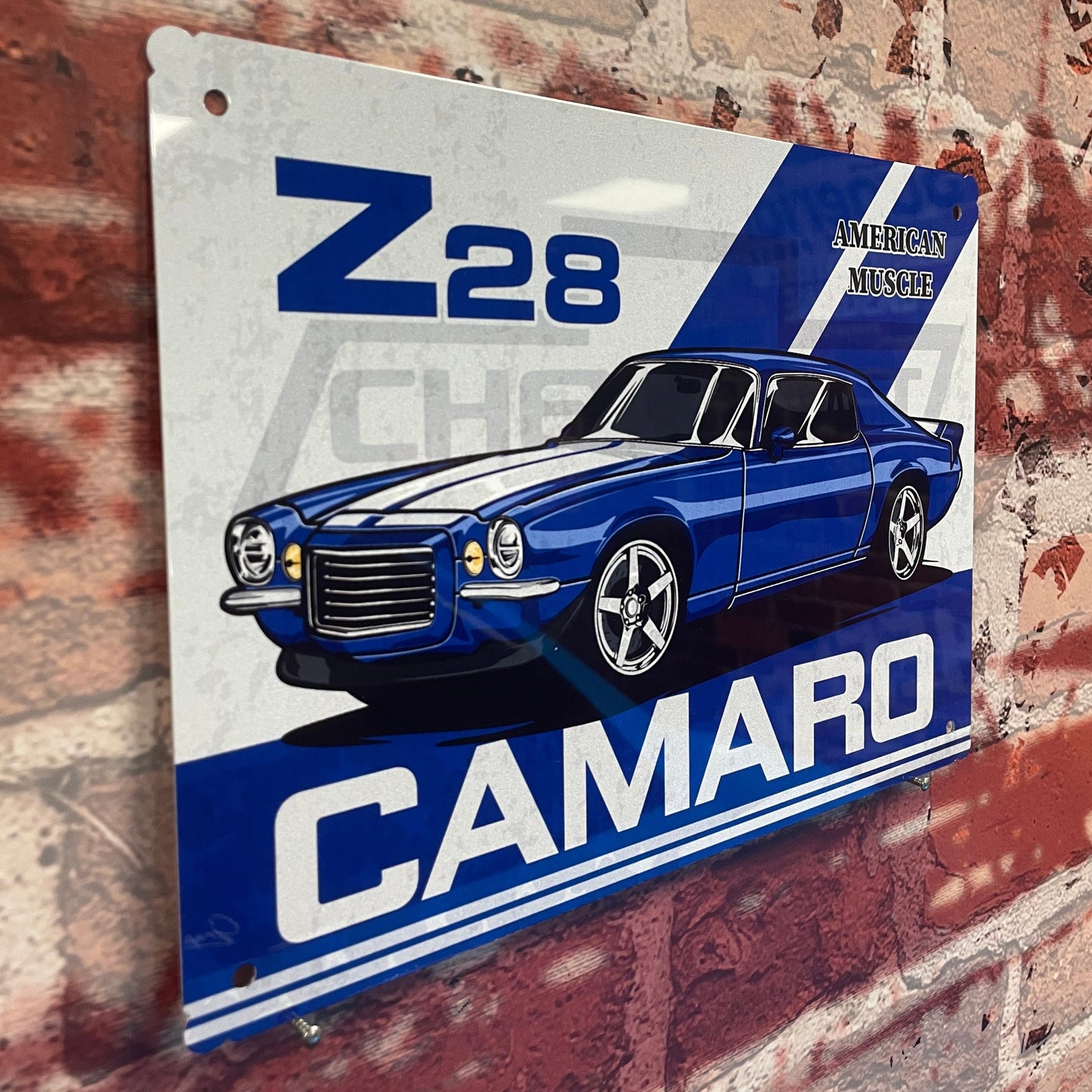 Plaque métal Chevrolet camaro Z28