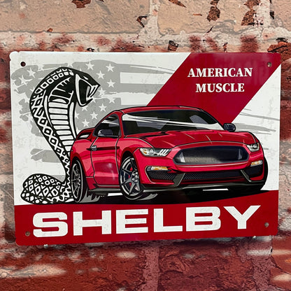 Plaque métal Shelby gt350