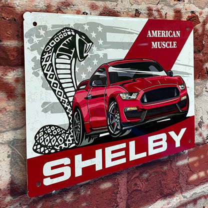 Plaque métal Shelby gt350