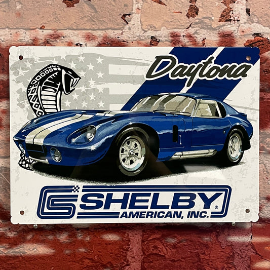 Plaque métal shelby daytona