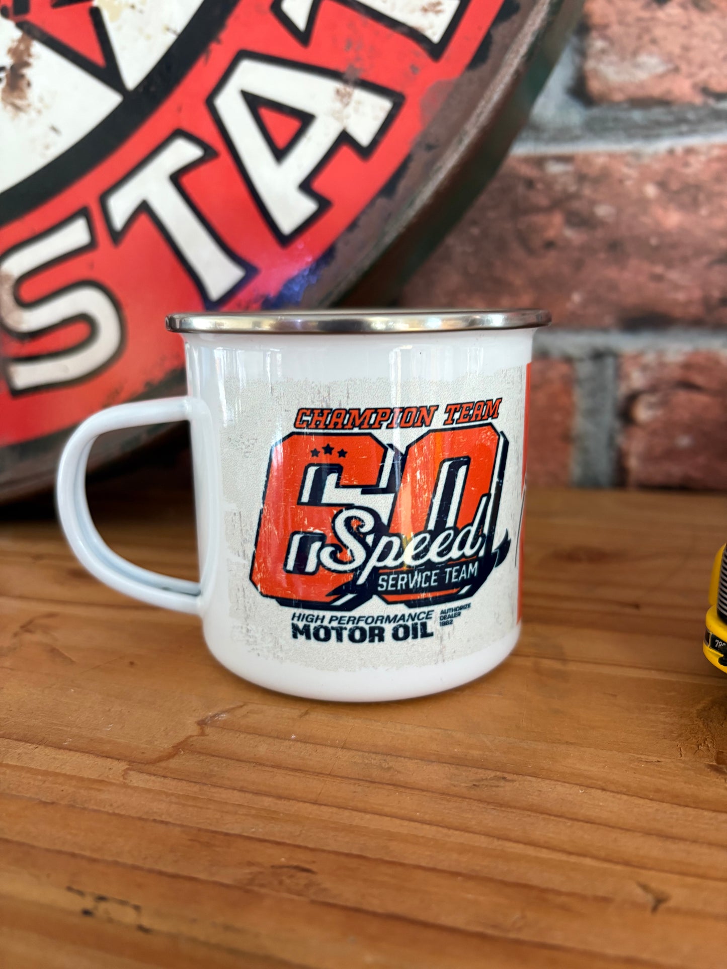 Mug émaillé 60 SPEED