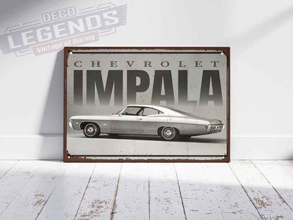 Plaque déco Chevrolet Impala