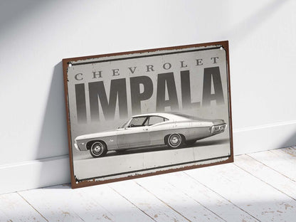 Plaque déco Chevrolet Impala