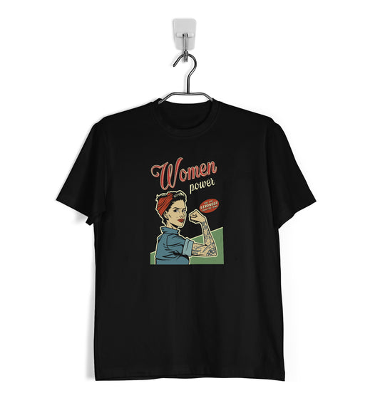 T-shirt femme women power pin up