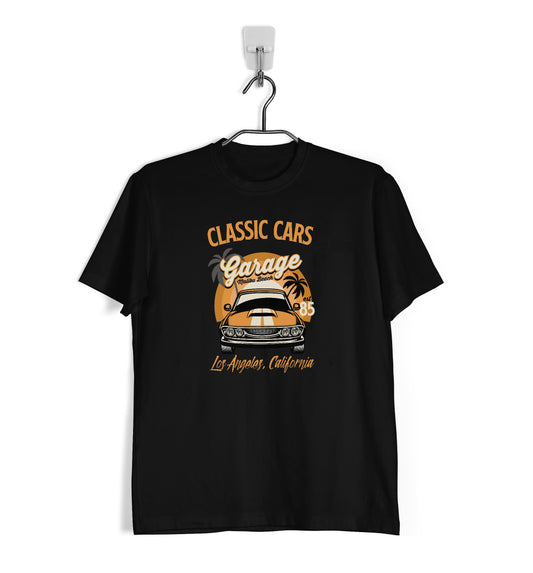 T-shirt voiture américaine mustang muscle car garage