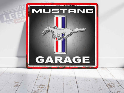 Plaque déco ford mustang