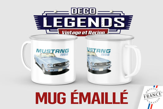 Mug émaillé Mustang 1966