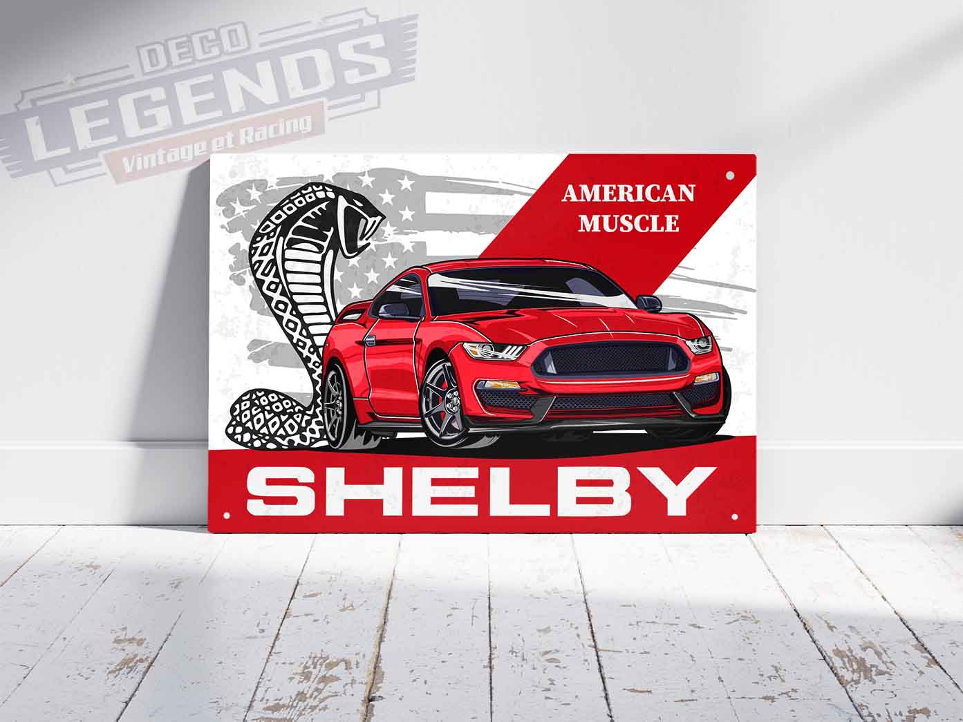 Plaque déco Shelby GT350