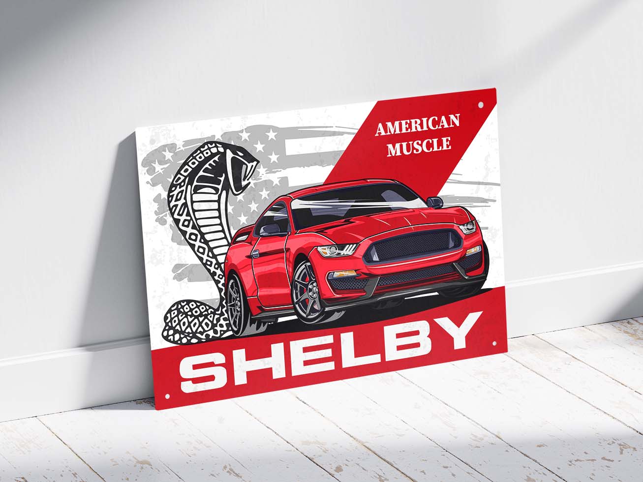 Plaque déco Shelby GT350