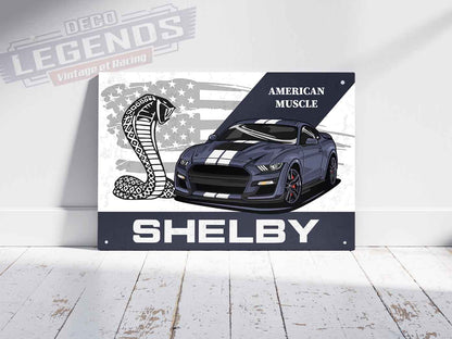 Plaque déco Shelby GT500