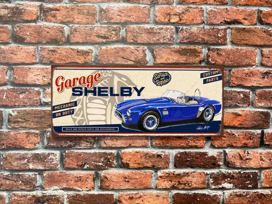Plaque tôle Shelby Ac Cobra