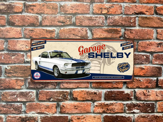 Plaque tôle Shelby gt350