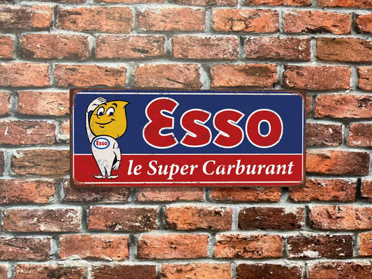 Plaque tôle Esso