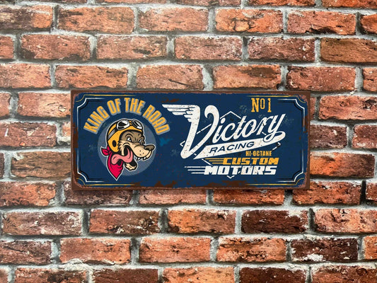 Plaque tôle Victory Racing