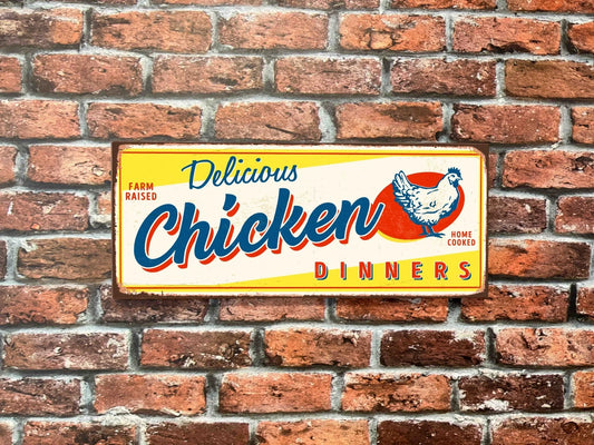 Plaque tôle Dinners Chicken