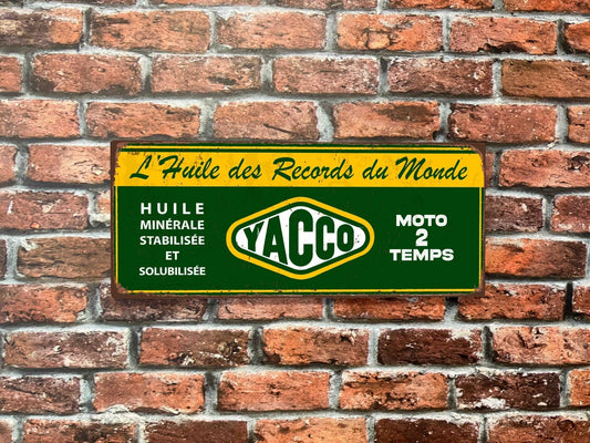 Plaque tôle Yacco