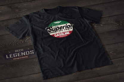 T-shirt superior gasoline style castrol