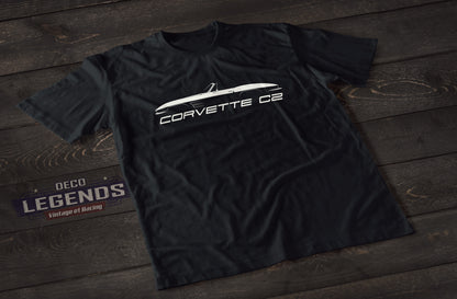 T-shirt corvette c2 cabriolet