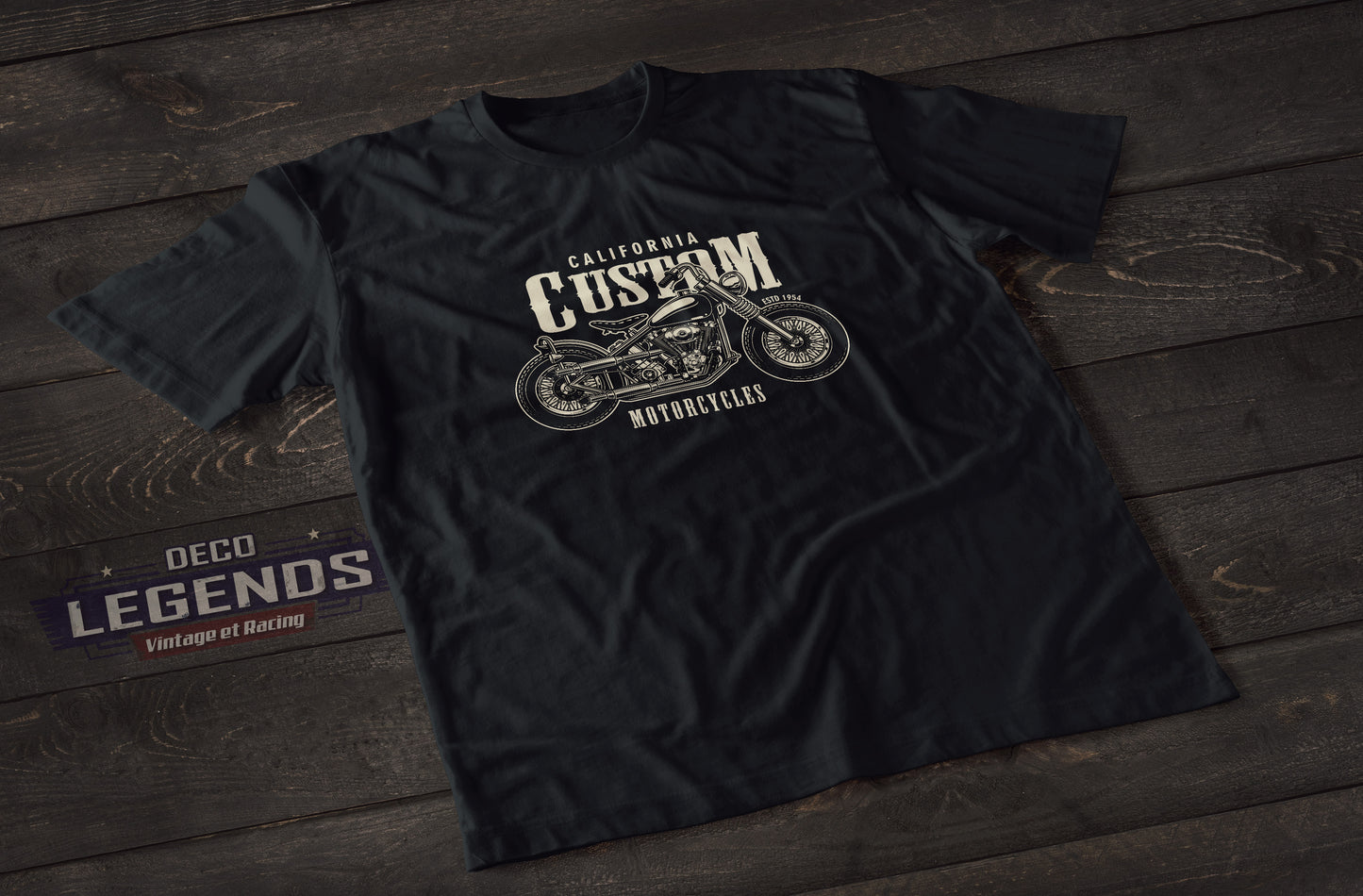 T-shirt custom motorcycles